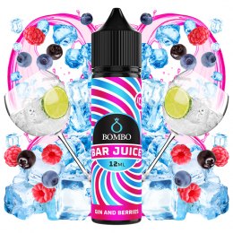BOMBO BAR JUICE GIN BERRIES 12/60ML