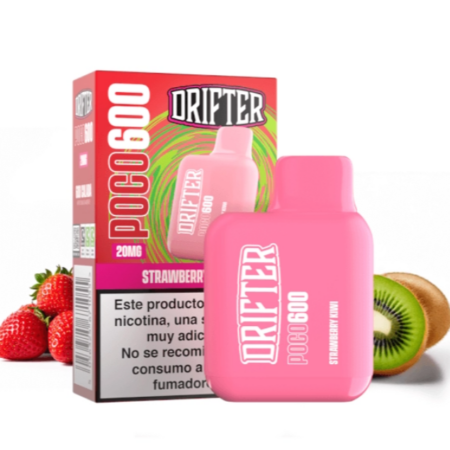 DRIFTER POCO 600 STRAWBERRY KIWI 20MG