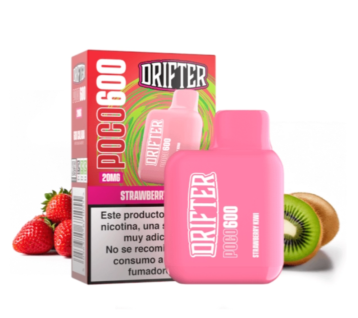 DRIFTER POCO 600 STRAWBERRY KIWI 20MG