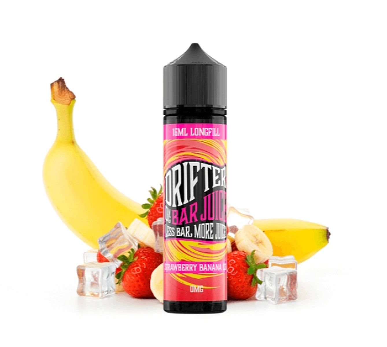 AROMA DRIFTER BAR STRAWBERRY BANANA ICE 12/60ML
