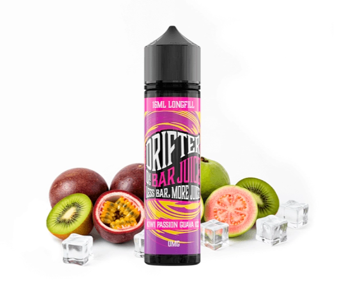 AROMA DRIFTER BAR KIWI PASSION GUAVA ICE 12/60ML