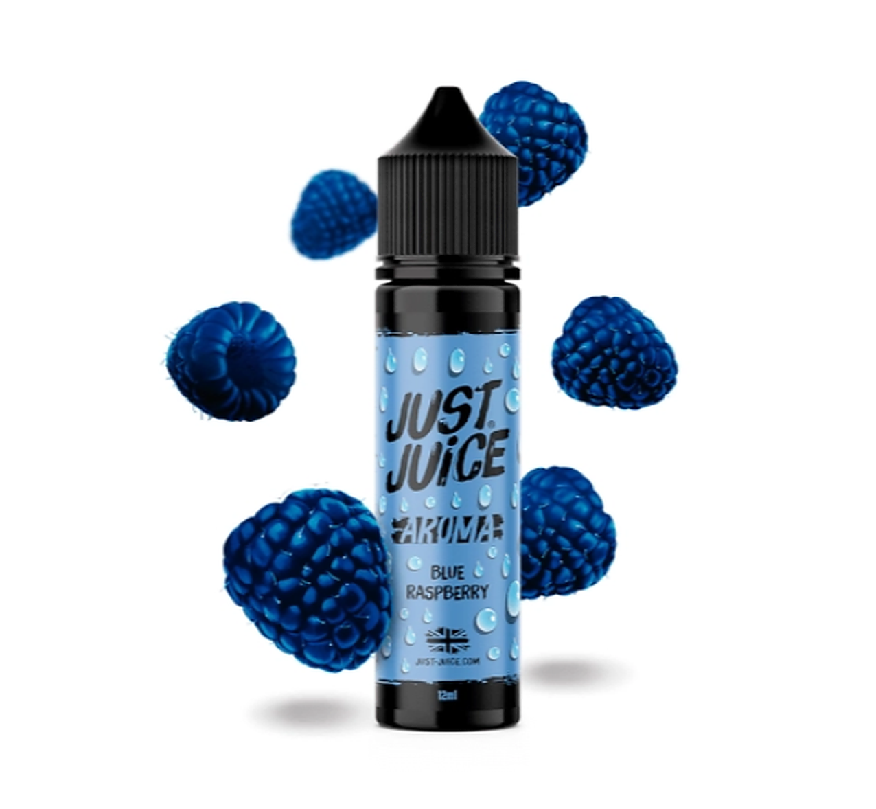 AROMA JUST JUICE BLUE RASPBERRY 12/60ML