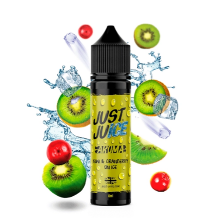 AROMA JUST JUICE KIWI CRANBERRY ON ICE 12/60ML