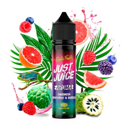 AROMA JUST JUICE CHERIMOYA GRAPEFRUIT BERRIES 12/60ML