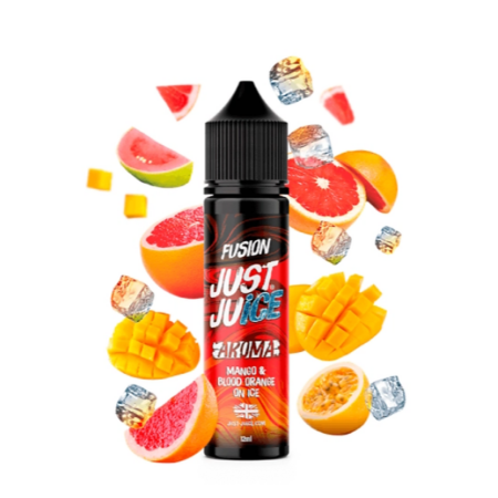 AROMA JUST JUICE FUSION MANGO BLOOD ORANGE ICE 12/60ML