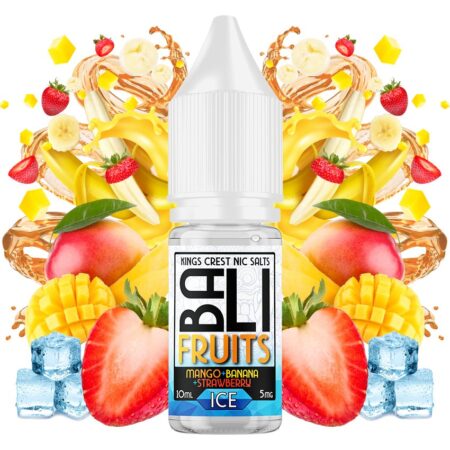 BALI FRUITS SALTS MANGO BANANA STRAWBERRY ICE 10ML