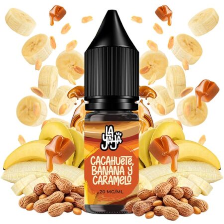 LA YAYA SALT CACAHUETE, BANANA Y CARAMELO 10ML