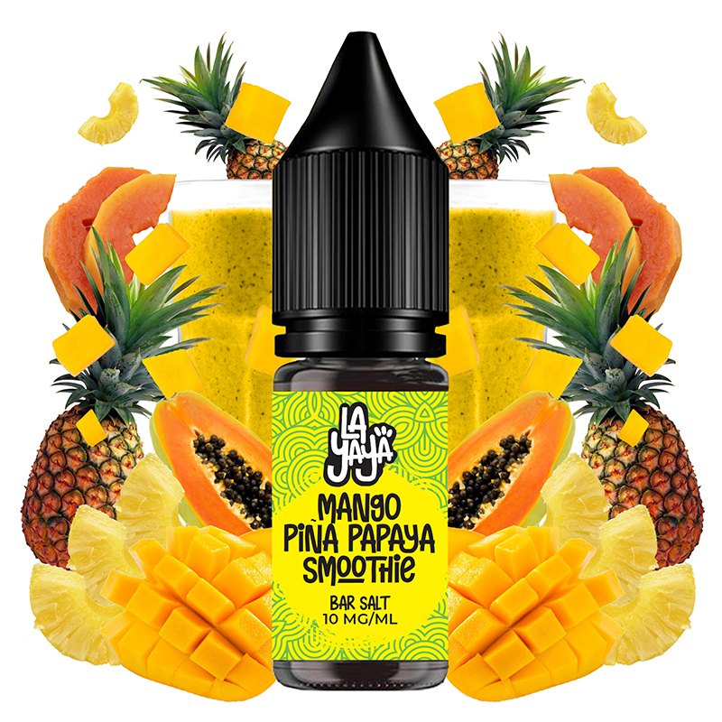 LA YAYA SALT MANGO PIÑA PAPAYA SMOOTHIE 10ML