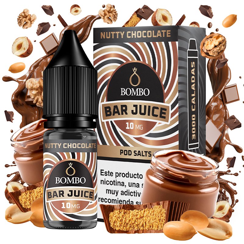 BOMBO SALTS NUTTY CHOCOLATE 10ML