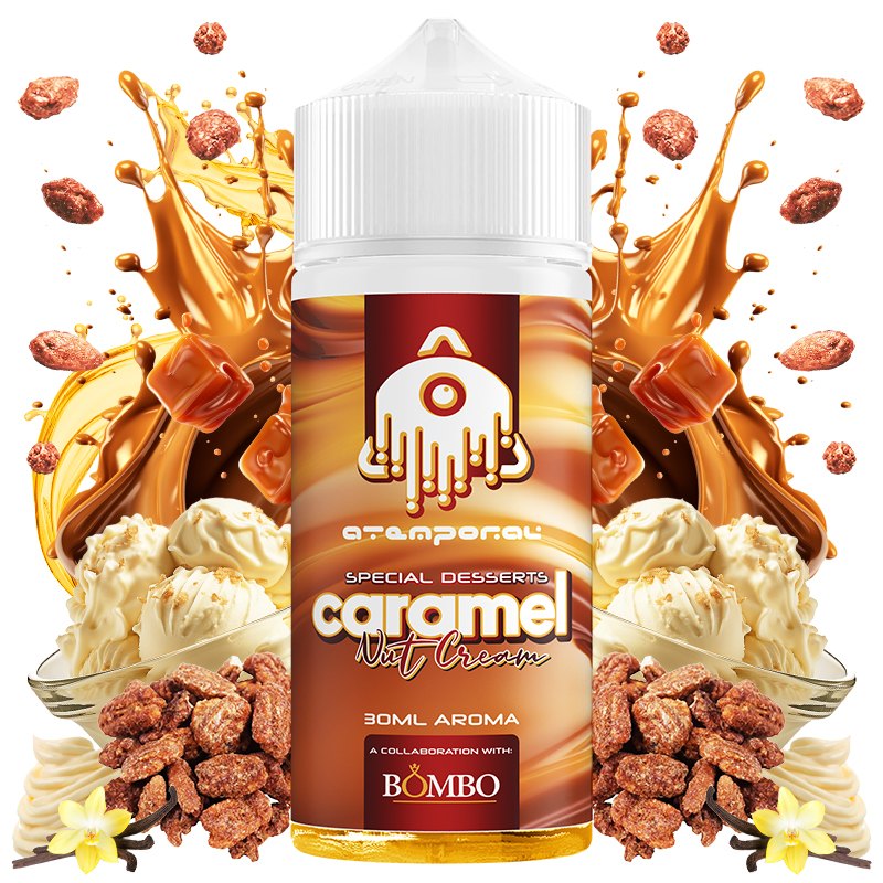 AROMA ATEMPORAL CARAMEL NUT CREAM 30ML LONGFILL