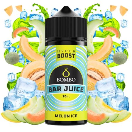 AROMA BOMBO BAR JUICE HYPER BOOSTER MELON ICE 10/120ML