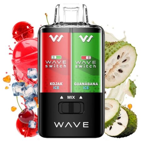 BUD VAPE WAVE SWITCH 40000PUFFS KOJAK-GUANABANA ICE