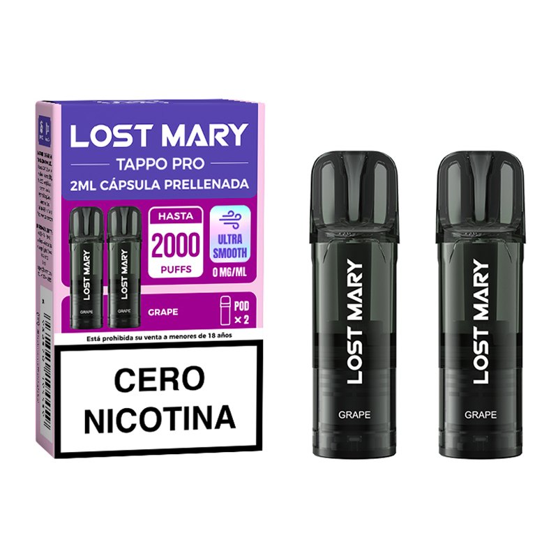 LOST MARY POD TAPPO PRO GRAPE 0MG