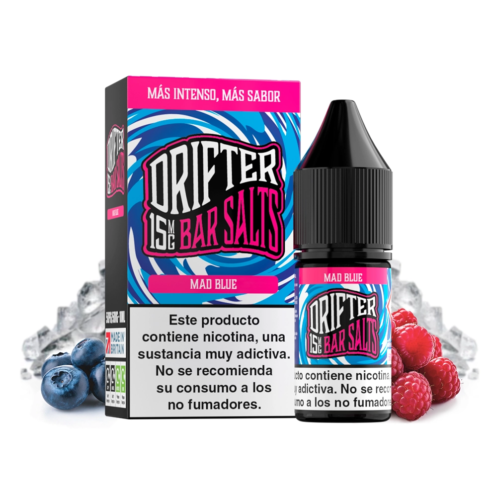 DRIFTER BAR SALTS MAD BLUE ICE 10ML