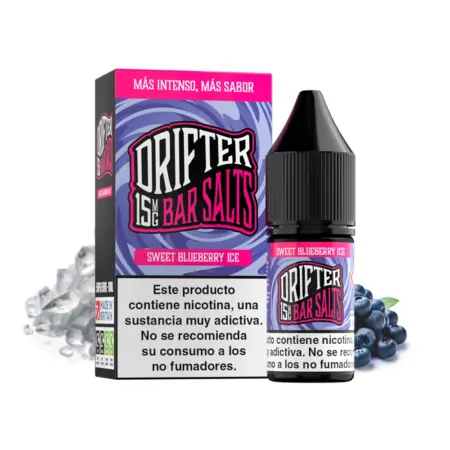 DRIFTER BAR SALTS SWEET BLUEBERRY ICE 10ML