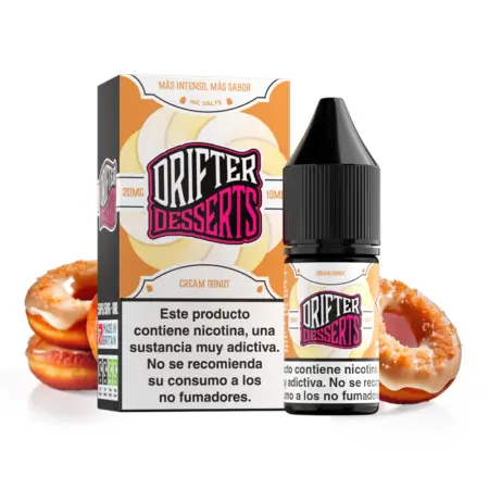 DRIFTER BAR SALTS DESSERTS CREAM DONUT 10ML