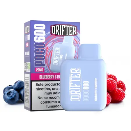 DRIFTER POCO 600 BLUEBERRY RASPBERRY 20ML