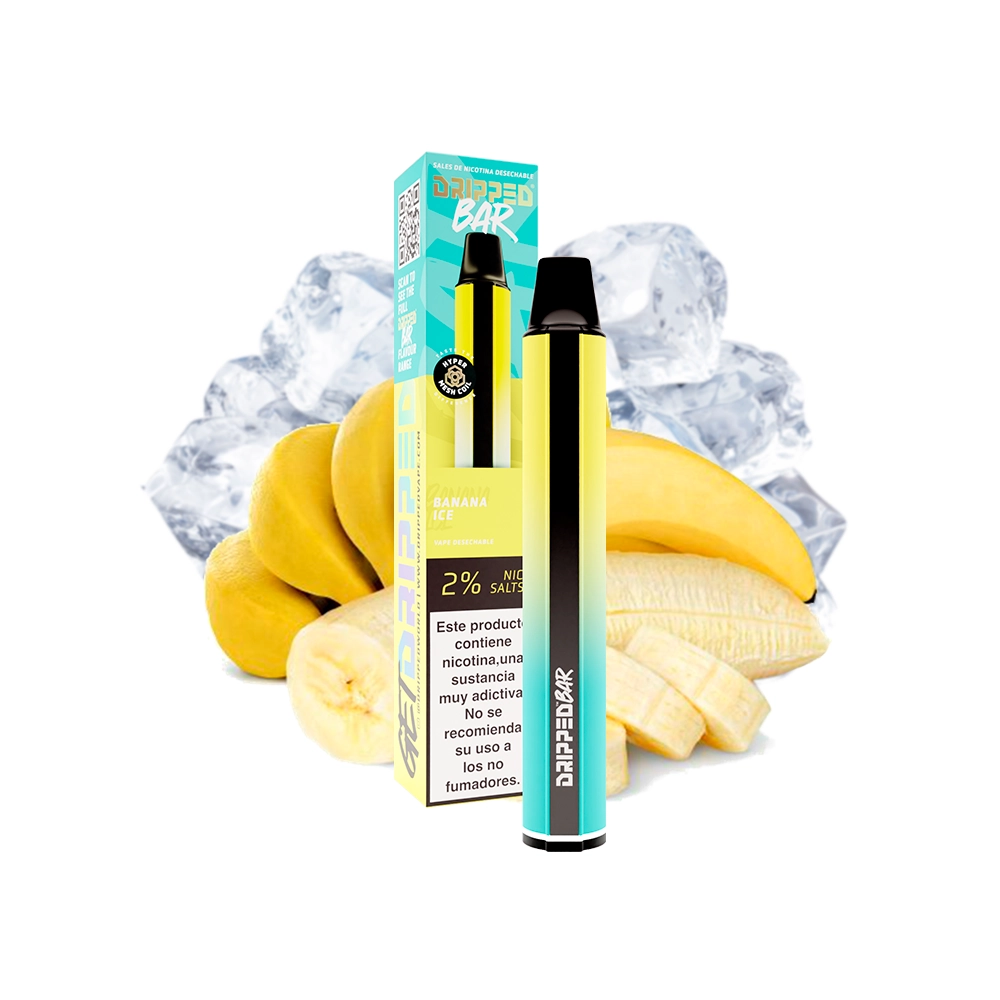 DESECHABLE DRIPPED BAR BANANA ICE 20MG