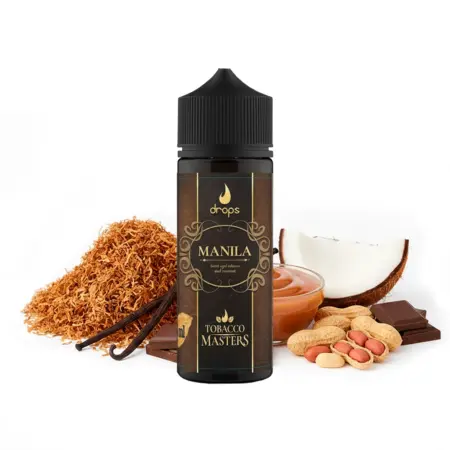 DROPS TOBACCO MASTERS MANILA 12/120ML