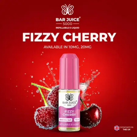 BAR JUICE 5000 SALTS CEREZA FIZZY 10ML