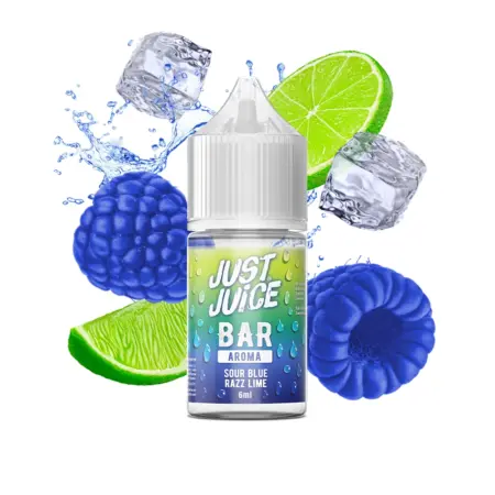 JUST JUICE BAR SOUR BLUE RAZZ LIME 6/30ML