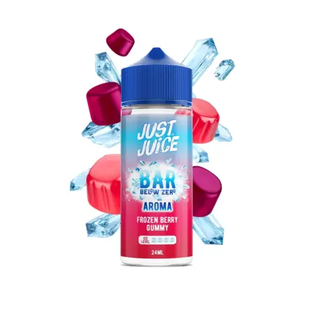 JUST JUICE BELOW ZERO FROZEN BERRY GUMMY 24/120ML