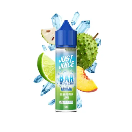 JUST JUICE BELOW ZERO GUANABANA LIME 12/60ML