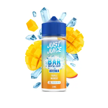 JUST JUICE BELOW ZERO TRIPLE MANGO 24/120ML