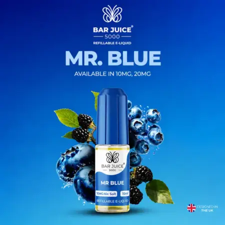 BAR JUICE 5000 SALTS MR. BLUE 10ML