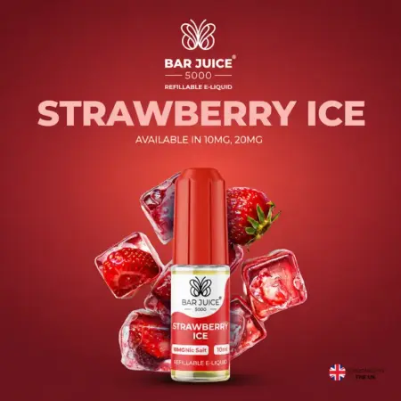 BAR JUICE 5000 SALTS FRESA ICE 10ML