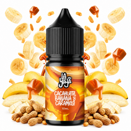 AROMA LA YAYA CACAHUETE, BANANA Y CARAMELO 10/30ML