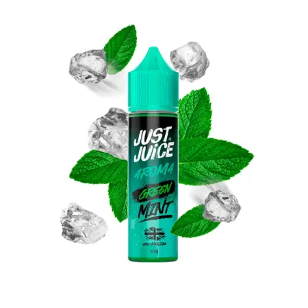 AROMA JUST JUICE MINT RANGE GREEN 12/60ML