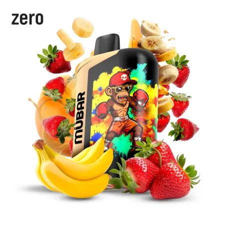 MÜBAR EDEN BEAST 50K STRAWBERRY BANANA 0MG 18ML