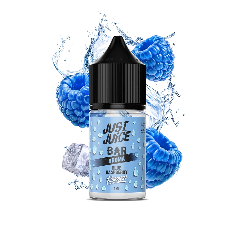 AROMA JUST JUICE REBORN BLUE RASPBERRY 6/30ML