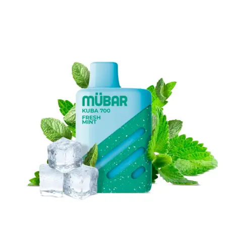 DESECHABLE MÜBAR KUBA 700 FRESH MINT 0MG