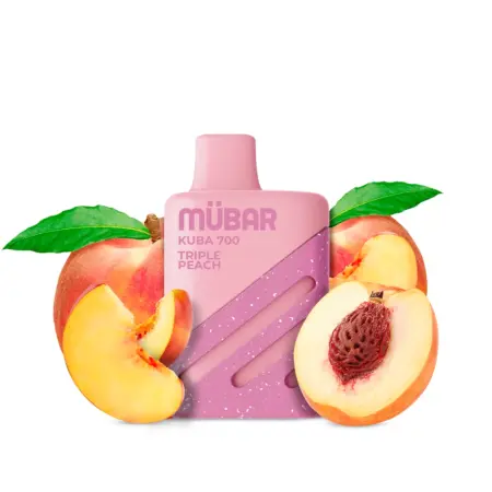 DESECHABLE MÜBAR KUBA 700 TRIPLE PEACH 0MG